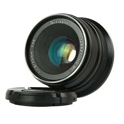 7artisans 25mm F1.8 APS-C Lens For Panasonic Olympus Micro 4/3 M43 MFT Camera • $126.50