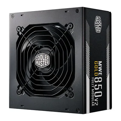 850W Cooler Master MWE Gold V2 Fully Modular 80 PLUS Gold Single Rail 70.8A • £138