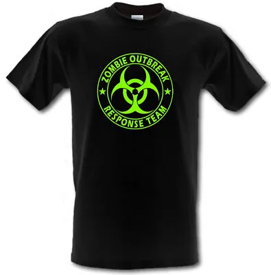 ZOMBIE OUTBREAK RESPONSE TEAM Funny Horror Bio Hazard Men T-shirt S TO 5XL • £9.89