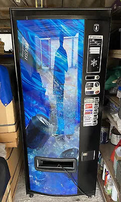 Azkoyen Drinks Vending Machine Cans Bottles Refrigerated Dispenser Retail Vendor • £220