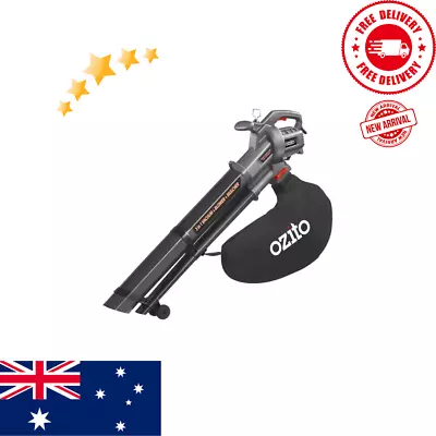 Ozito 2400W Corded 3 In 1 Blower Vacuum Mulcher BLV-2401 • $85.95