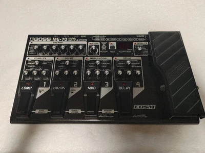 $186 • Buy BOSS ME-70 Guitar Multi Effector Musical Instruments Accessory JP USED