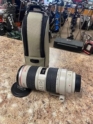 Canon Ultrasonic Zoom Lens EF 70-200mm 1:2.8 With Accessories • $400