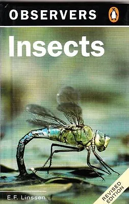 The Observer's Book Of Insects By E.F. Linssen John Clegg Gordon Riley • £2.51