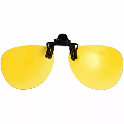 Flip Up Clip On Mirrored Sunglasses Polarised Aviator Style Driving Lens Eyewear • $14.75