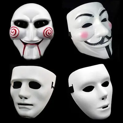 $6.66 • Buy Halloween V Unisex Cosplay Costume For Vendetta Mask Guy Fawkes Anonymous Hacker