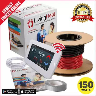 Underfloor Heating Loose Wire Cable Kit For Under Tile Warmup Floor Heating 150W • £48.98