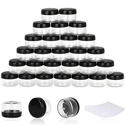 100PCS 5 Gram Sample Containers 5ml Empty Jars With Lids Small Cosmetic Con... • $22.84