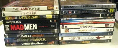 Lot Of 20 Dvd Movies See Photos And Notes. • $0.99