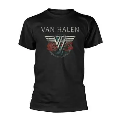 Official Van Halen T Shirt 1984 Tour Black Vintage Classic Rock 84 Licensed NEW • £16.90