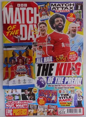 Match Of The Day Magazine #700 2024 Prem's Best Player+ 2 Match Attax EXTRA Pack • £9.50