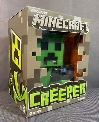 MINECRAFT 8  Creeper NIB Figure 2013 SOLID Industries JINX Vinyl Box Mojang • $14.99