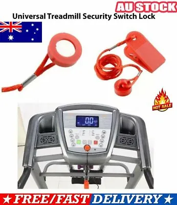 $9.52 • Buy Treadmill Safety Key Lock Running Machine Switch Security Magnetic Fitness OD
