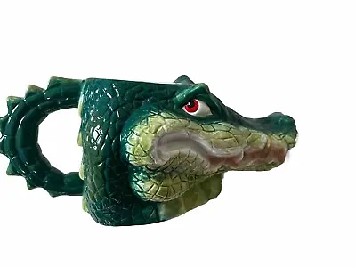 Vintage Alligator Coffee Mug Marked Rainforest Cafe Iggy 1997. Crocodile Ceramic • $30.99