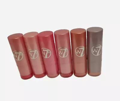 W7 Fashion Lipsticks Moisturising Lipsticks Satin Lip Brand New • £4.99