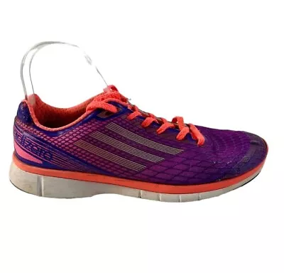 Adidas Womens Adizero Feather 3W Runnings Shoes Purple Pink Size US9 J Sneakers • $15