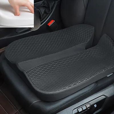 Memory Foam Car Seat Cushion For Driving Pain Pressure Relief Driver Booster Pad • £16.99