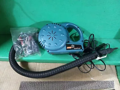 Coleman Quick Pump 12v Air Pump Car Adapter With 9' Cord BONUS Free Battery Plug • $14.88