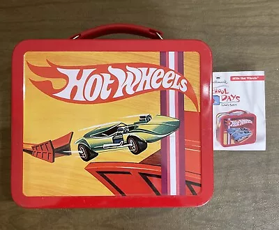 New Hot Wheels 1997 Mini Hallmark Redlines Twin Mill Lunch Box W/Tag 4E/4648 • $8