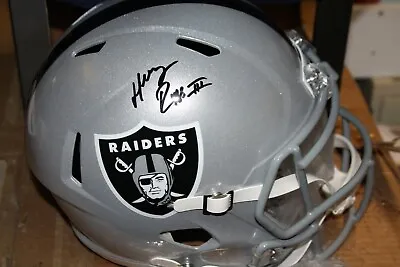 Henry Ruggs Iii Autographed F/s Speed Replica Helmet Las Vegas Raiders Fanatics • $237.77