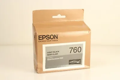 Epson 760 Ink Light Light Black For SureColor P600 Printer Expired 02/2020 • $29.05