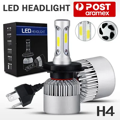H4 9003 2000W 300000LM LED Headlight Kit Lamp Bulbs Globes High Low Beam Upgrade • $12.89