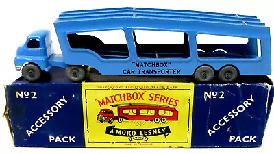 Matchbox Accessory Pack #2 CAR TRANSPORTER GPW Diecast With Box • $129.99