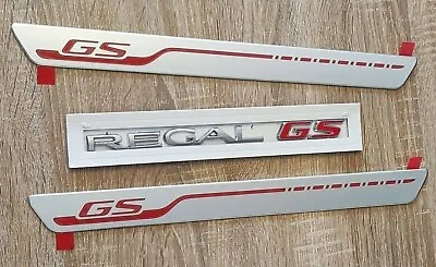 OEM Genuine NEW 2017-2023 Buick Regal GS Nameplate Logo Badge & GS Door Sills • $119.99