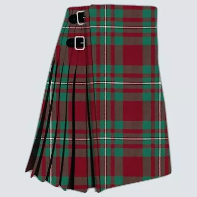 Mens MacGregor Hunting Ancient Tartan Kilt Handmade Traditional 8 Yard Kilts • £99