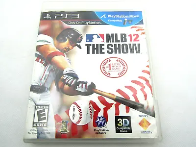 PlayStation 3 PS3 MLB 12 The Show Baseball Complete Video Game • $8