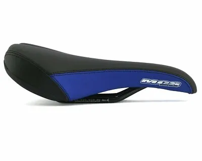 Mcs Bmx Expert Race Railed Seat (black/blue) • $22.99