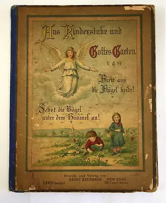 Vintage - Aus Kinderstube... - German Children's Book - Druck Und Verlag Von • $19.99