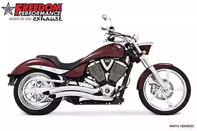 Freedom Performance - MV00036 - Sharp Curve Radius Exhaust System Chrome [4740] • $799.99