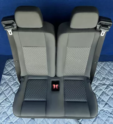 2023 2022 2021 2020 Transit Van 5th Row Bench Seat Gray Black Cloth 15 Person • $2150