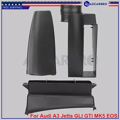 3Pcs Air Intake Guide Inlet Duct Assembly New Fits For Audi 2006-2013 A3 Quattro • $25.97