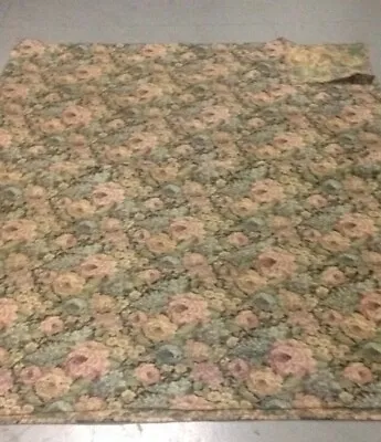 Vintage TAPESTRY UPHOLSTERY FABRIC / SOFA DAY BED COVER 3 Metres X 175 Cm  • $145