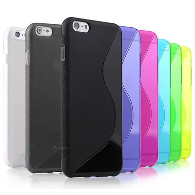 $4.99 • Buy Ultra Slim S Gel TPU Case Cover -- Apple IPhone 6 6S & IPhone 6 6S Plus