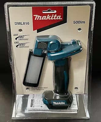 Makita ML816 Cordless Flashlight LED XLT 18V XLT 14.4V 500Lm Body Only • $49.99