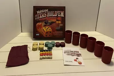 Yahtzee Texas Holdem Poker Style Dice Game 42641 2004 • $20.50