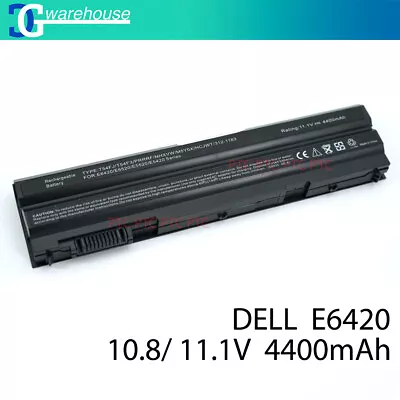 Battery For Dell Latitude E5420 E5520 E6420 XFR E6520 T54FJ 4YRJH 8858X 8P3YX • $51.16