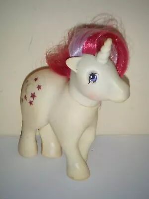 Vintage Hasbro 1983 My Little Pony Moondancer Unicorn (AS-IS No Tail) • $13.49