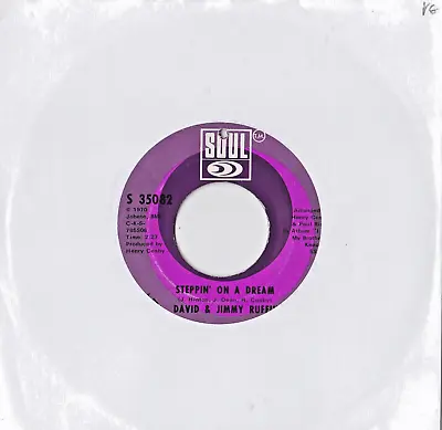 David & Jimmy Ruffin Steppin' On A Dream Soul Records • £12.99