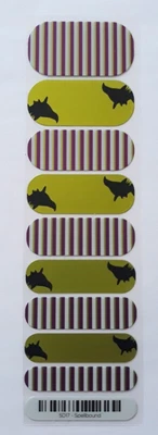 $3.50 • Buy Jamberry Half Sheet Nail Wrap Spellbound Retired January 2016 Halloween