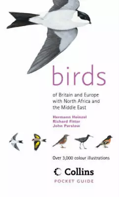 Collins Pocket Guide - Birds Of Britain And Europe Heinzel Herman Used; Good  • £3.36