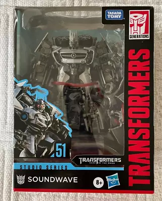 Hasbro Transformers Studio Series 51 Soundwave DOTM Deluxe Opened + Upgrades • $59.95