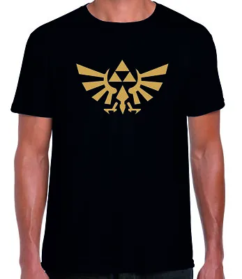 TRIFORCE LOGO T-SHIRT Legend Zelda T-Shirt SIZE SMALL TO 3XL • £9.50