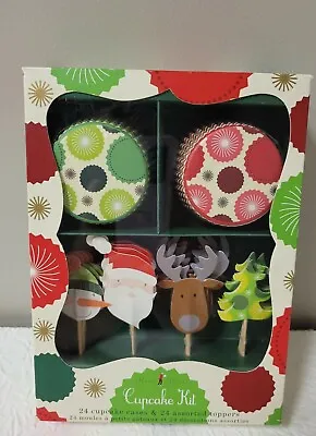 Williams-sonoma Meri Meri Christmas Starburst Cupcake Kit Brand New In Box • $12