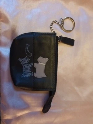 £3.95 • Buy Radley Small Black Coin Purse And Keyring