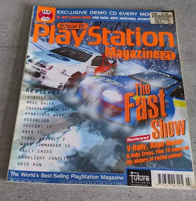 Official UK PlayStation Magazine - July 1997 - Issue 21 - No Demo Disc • £14.95