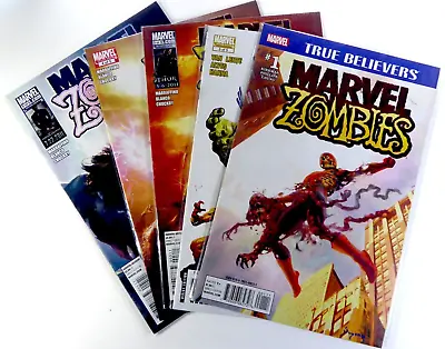 Marvel MARVEL ZOMBIES (2011) #1 Reprint + Return #5 + Supreme #3-5 VF (8.0) • $20.09